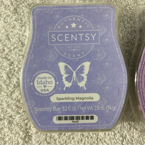 Scentsy Sparkling Magnolia & Provence Lavender Wax Bars - Picture 2 of 6